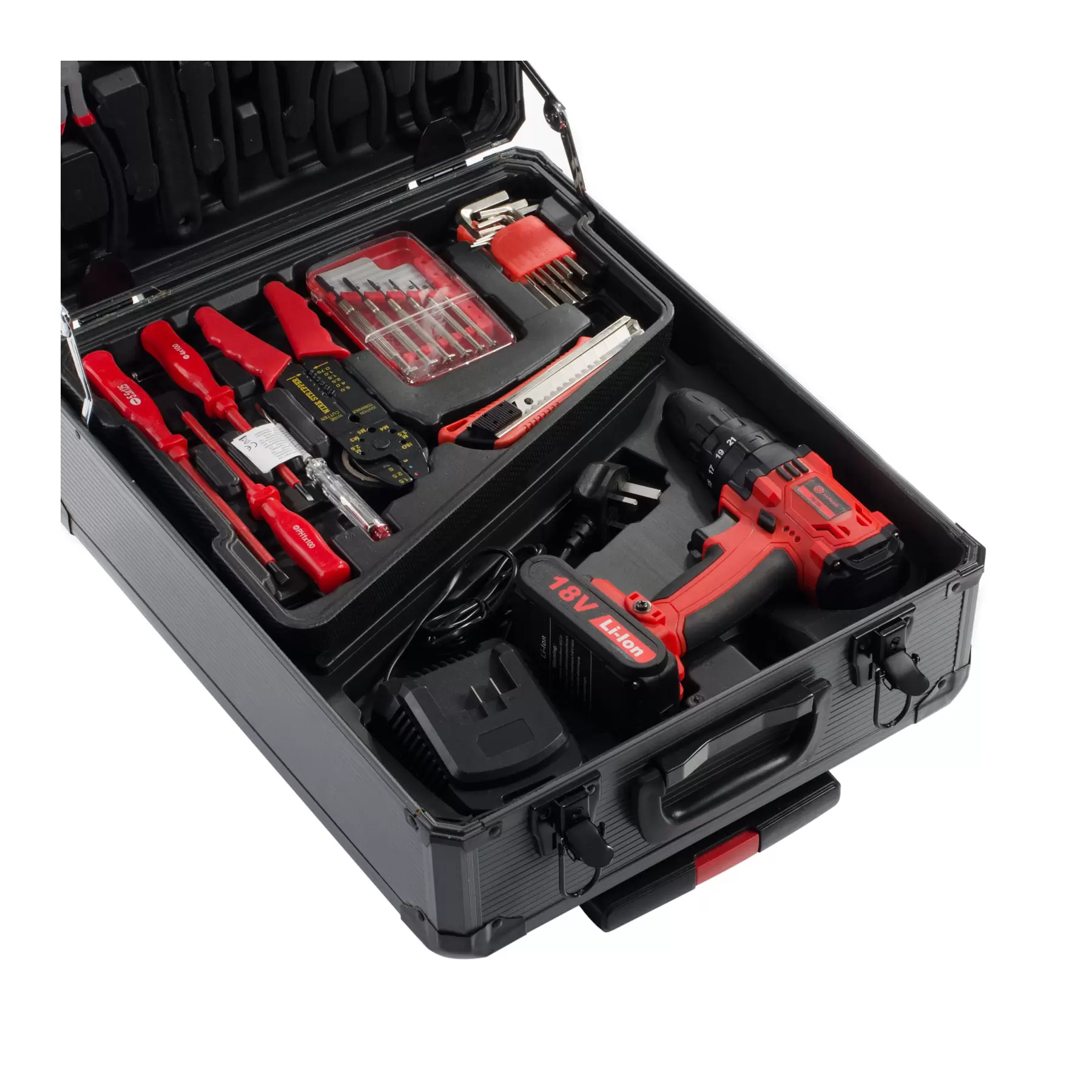 Cordless Drill & Ultimate Tool Kit / Socket Set / Screw Drivers + More - Image 3