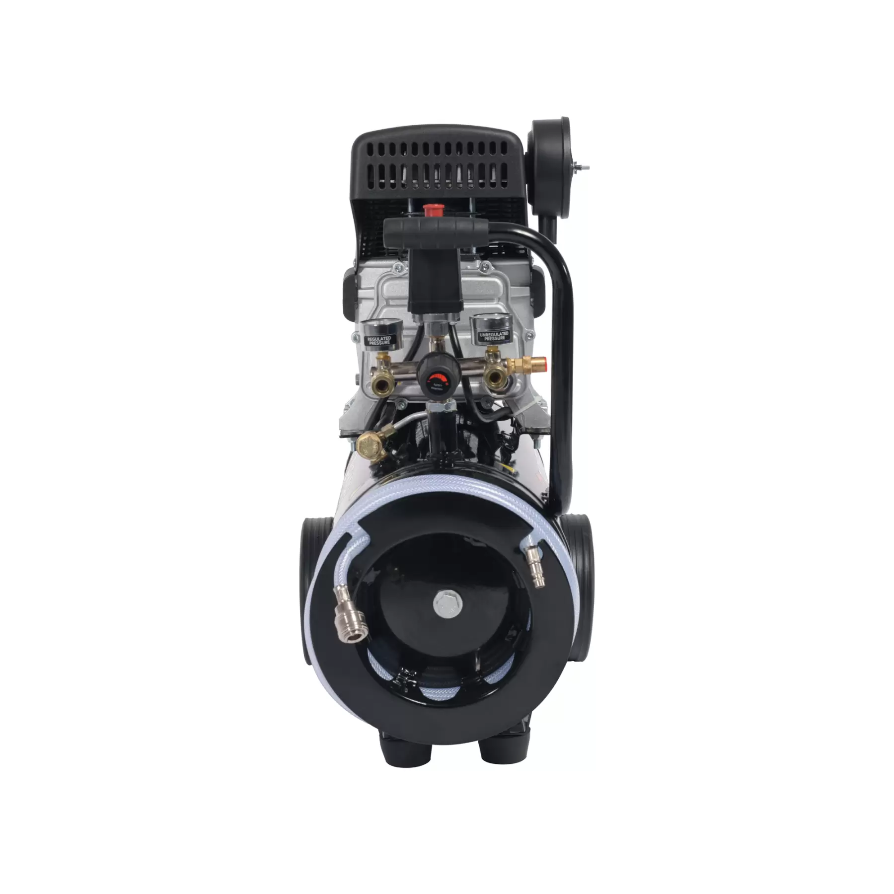 24 Litre Air Compressor with Hose Reel - 9.6 CFM, 2.5 HP, 24L - Image 4