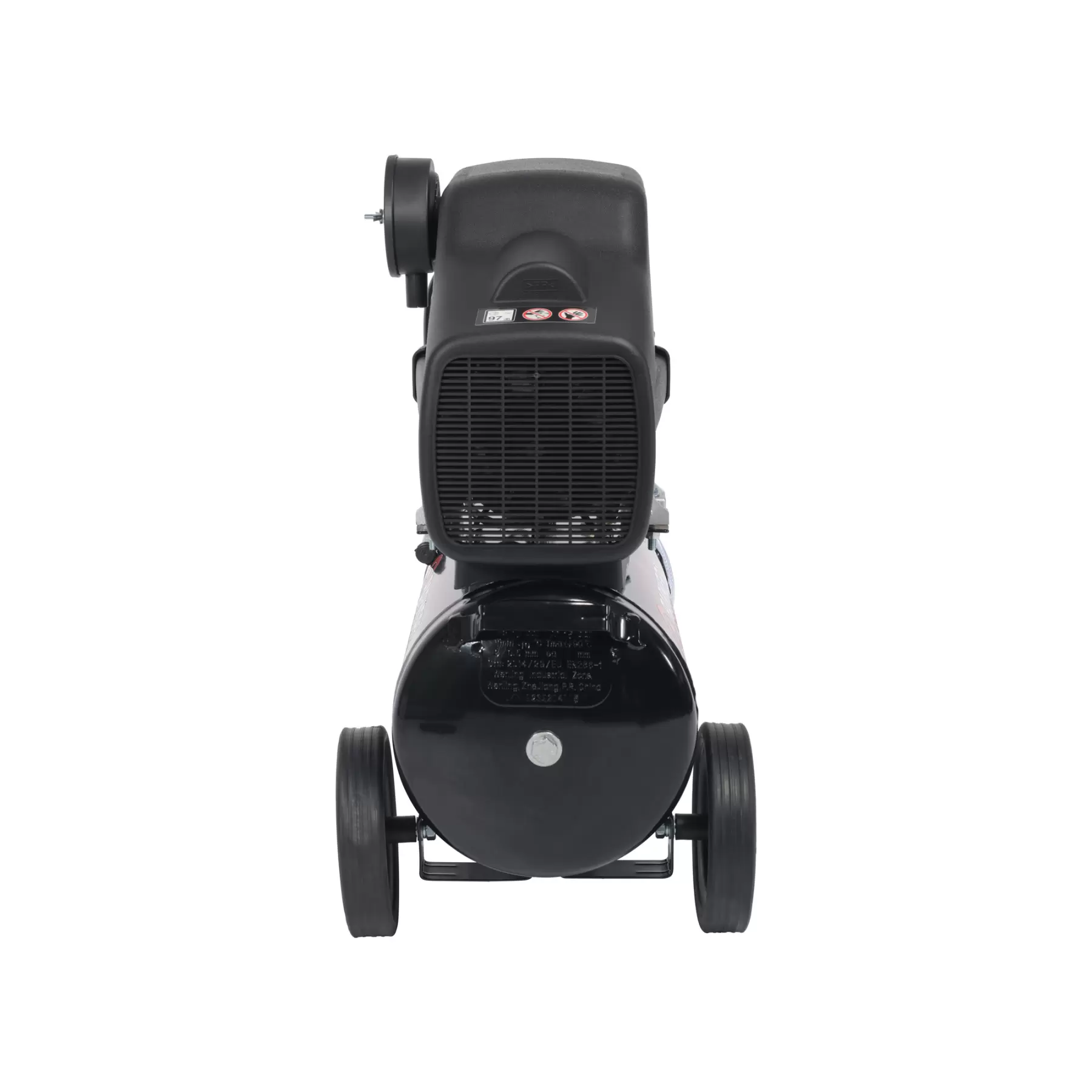 24 Litre Air Compressor with Hose Reel - 9.6 CFM, 2.5 HP, 24L - Image 2