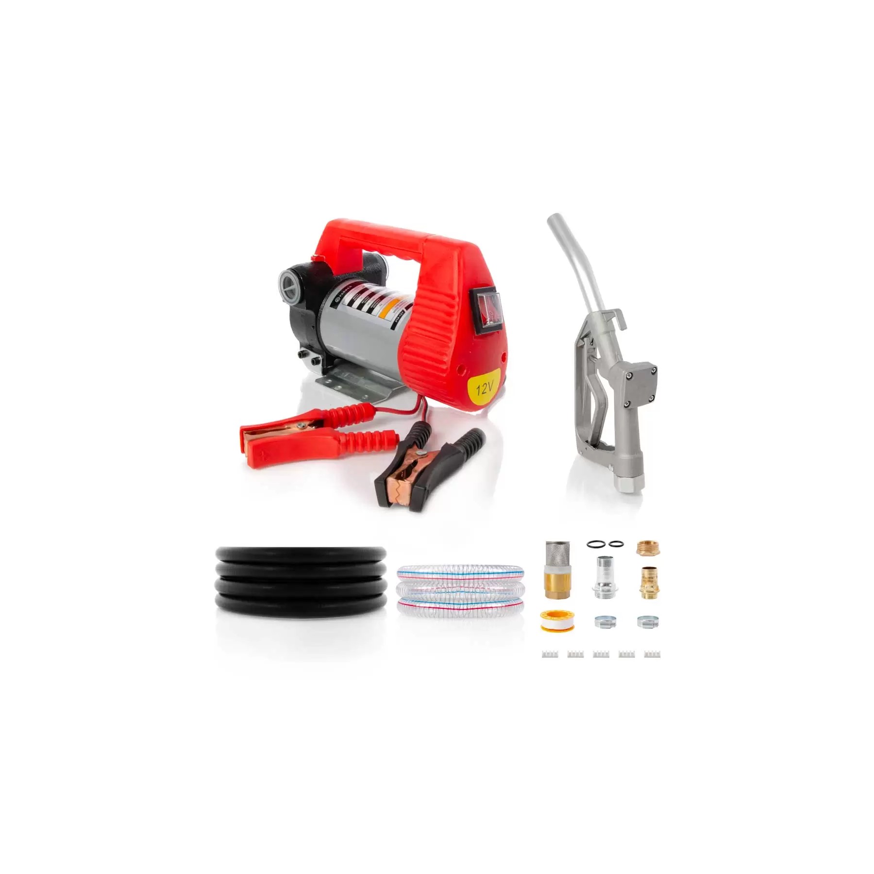 12V Portable Diesel Biodiesel Transfer Fuel Pump Kit - 12 Volt 12V Portable Diesel Biodiesel Transfer Fuel Pump Kit - 12 Volt