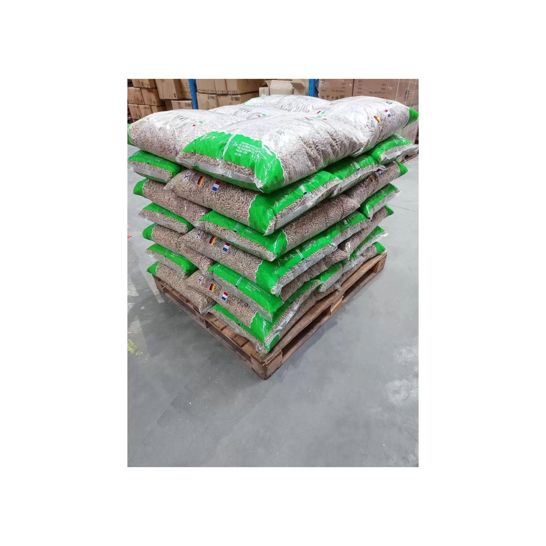 Half Pallet of ENPlus A1 Pellets for Biomass / Pizza Oven (525KG) - Image 3