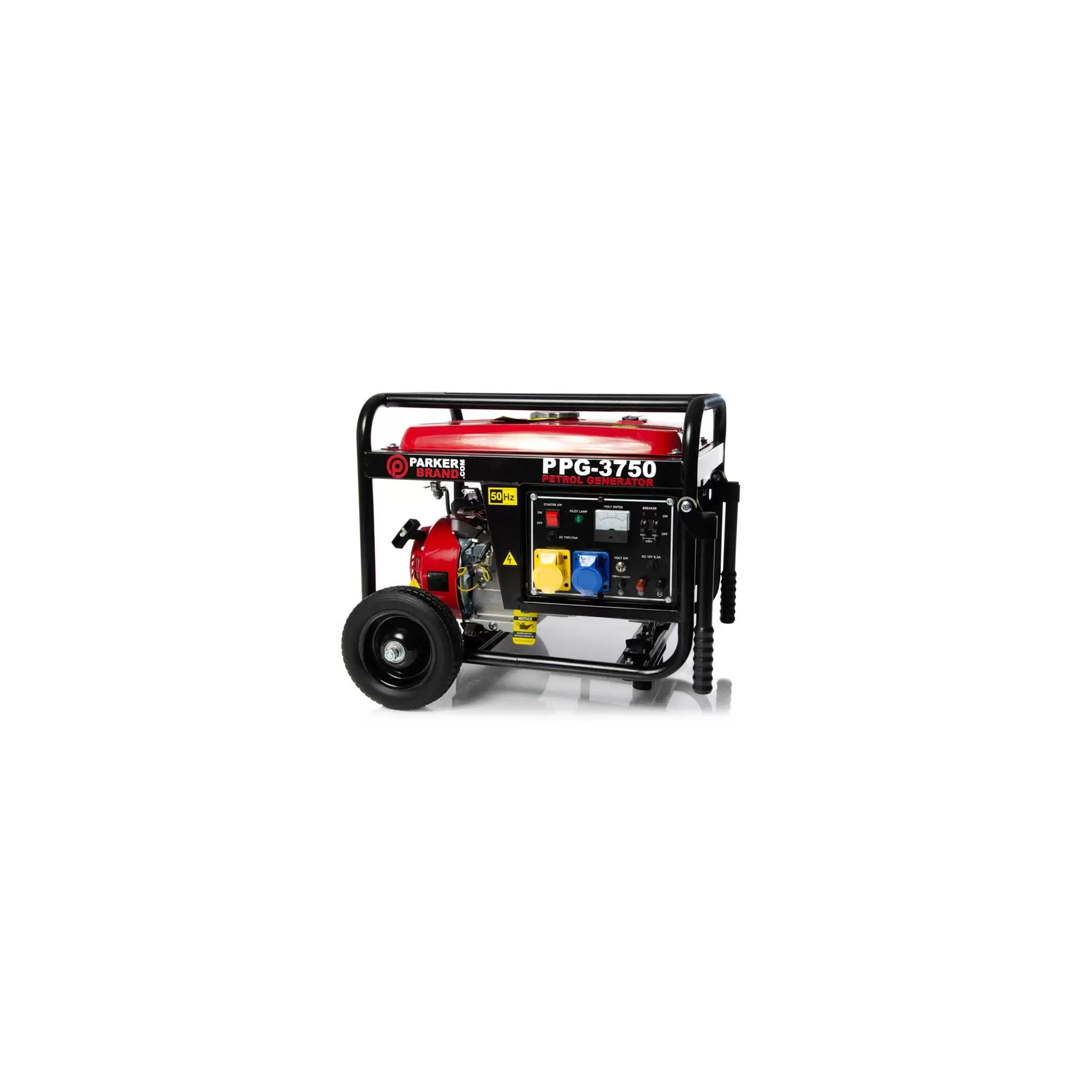3.75 kVA Portable Petrol Generator + Oil - Image 3