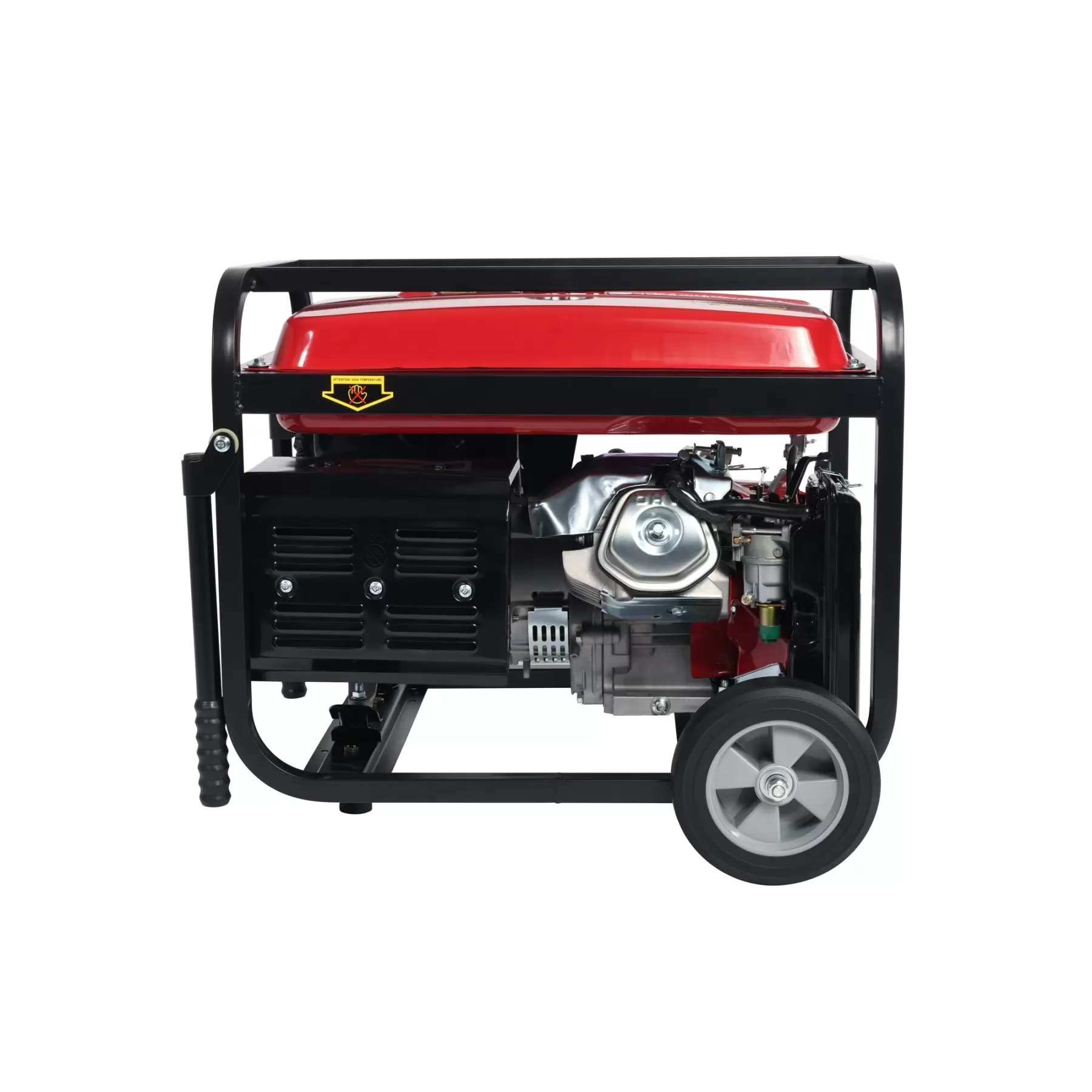 6.87 kVA Portable Petrol Generator with Electric Start + Oil - Image 6