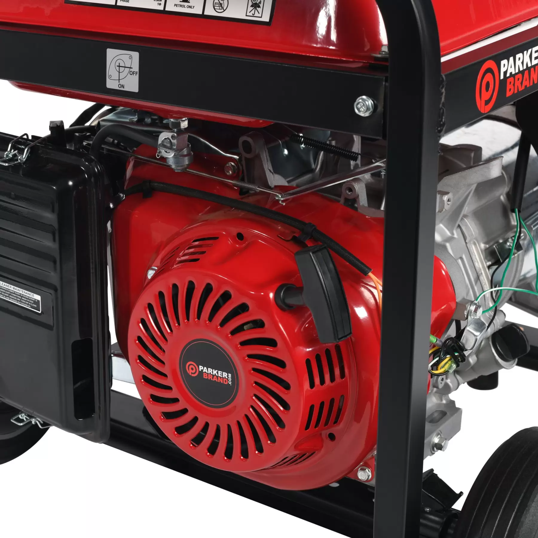 6.87 kVA Portable Petrol Generator with Electric Start - Image 9