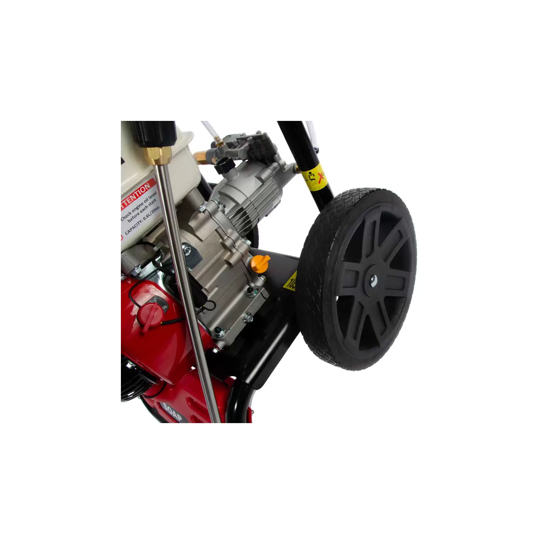 Petrol Pressure Washer - 208cc Engine - 3100 PSI - Image 13