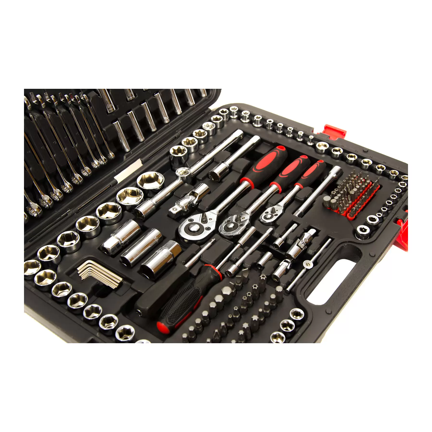 215 Piece Professional Socket Set - 1/2" 3/8" 1/2" DR / Spanners / Torx + More - Image 2