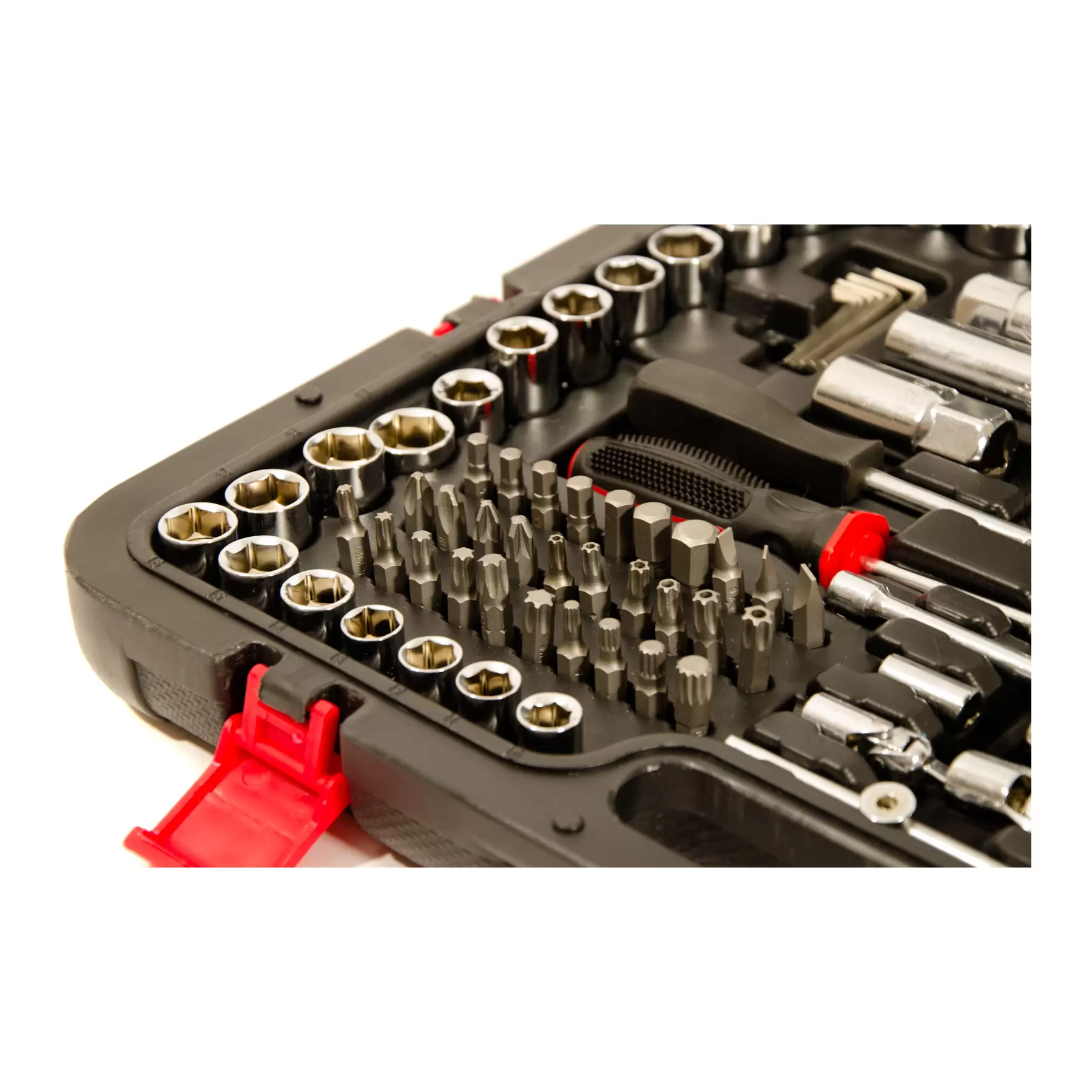 215 Piece Professional Socket Set - 1/2" 3/8" 1/2" DR / Spanners / Torx + More - Image 5