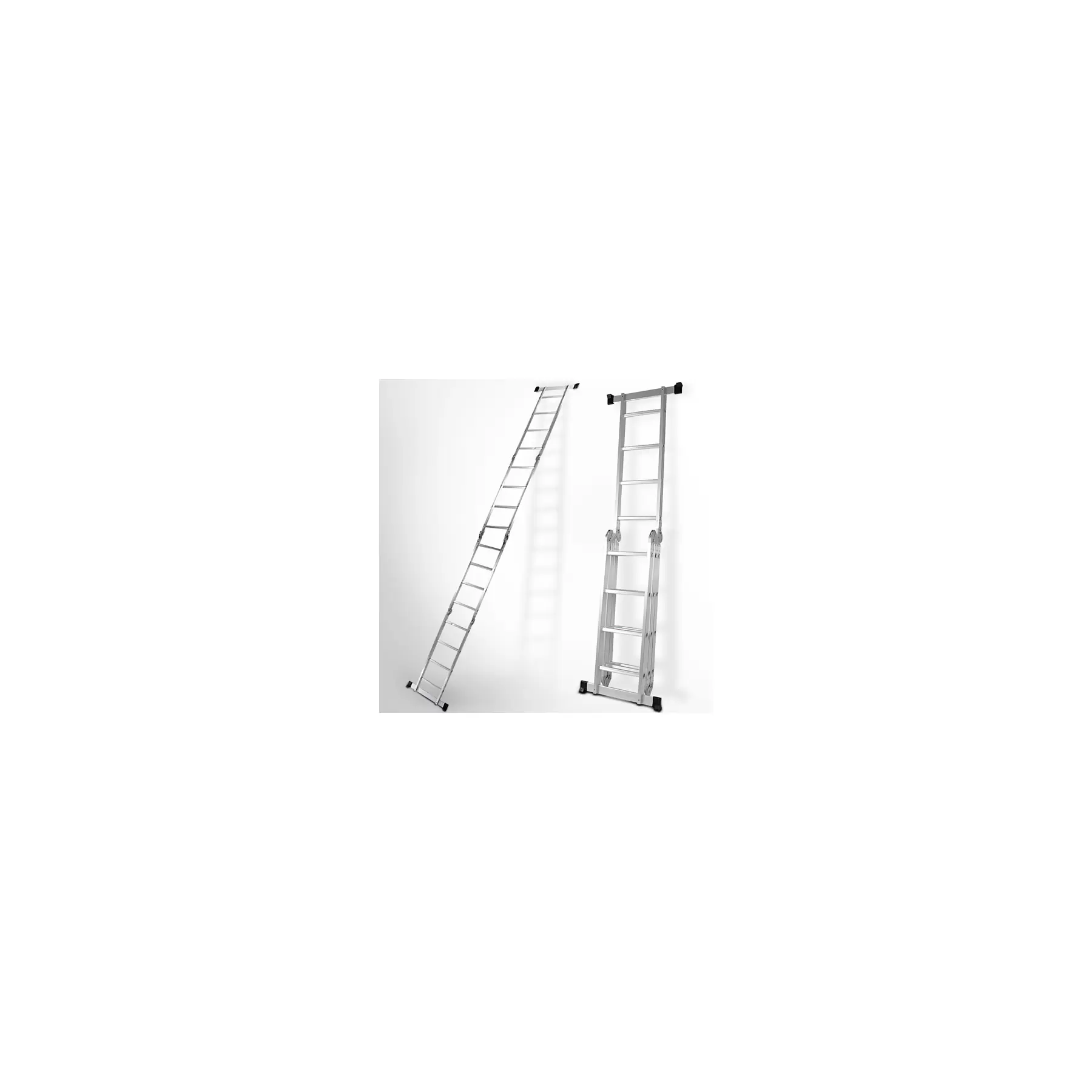 4.7m Aluminium Multi Purpose Extension Ladder / Step / Scaffolding - Image 16