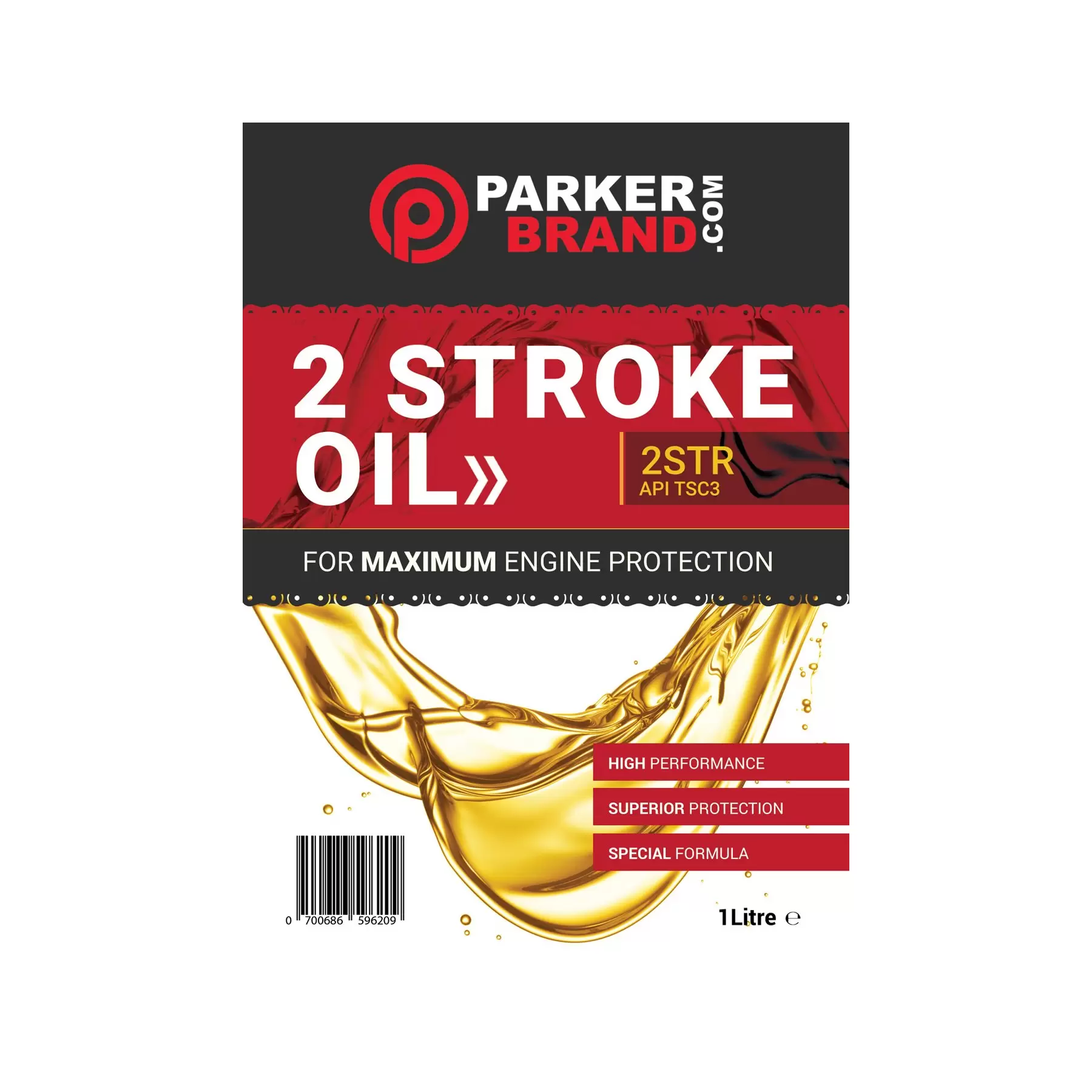 12 Pack 1L - 2 Stroke Oil (2T) - Image 2