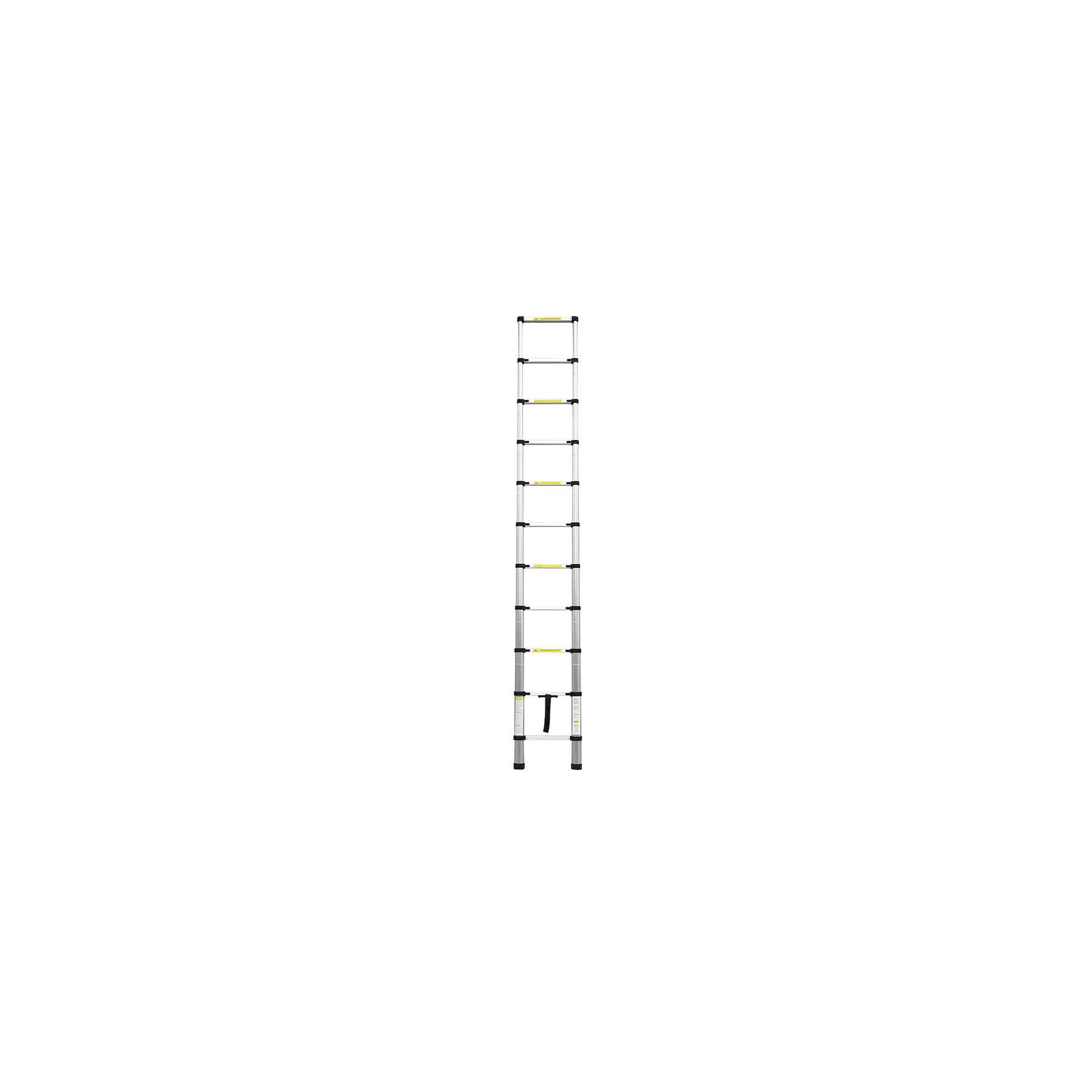 Telescopic 5.2M Aluminium DIY Foldable Extendable Builders Multi Purpose Ladder - Image 3