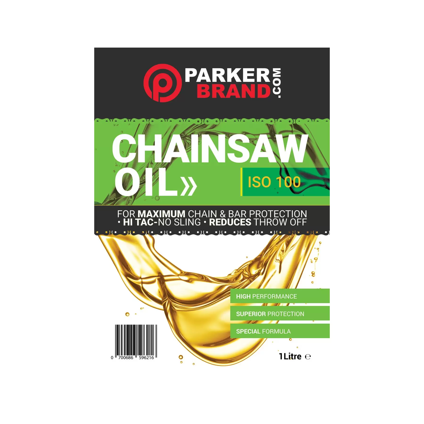 12 Pack of 1L - Chainsaw Oil (ISO100) - Image 2