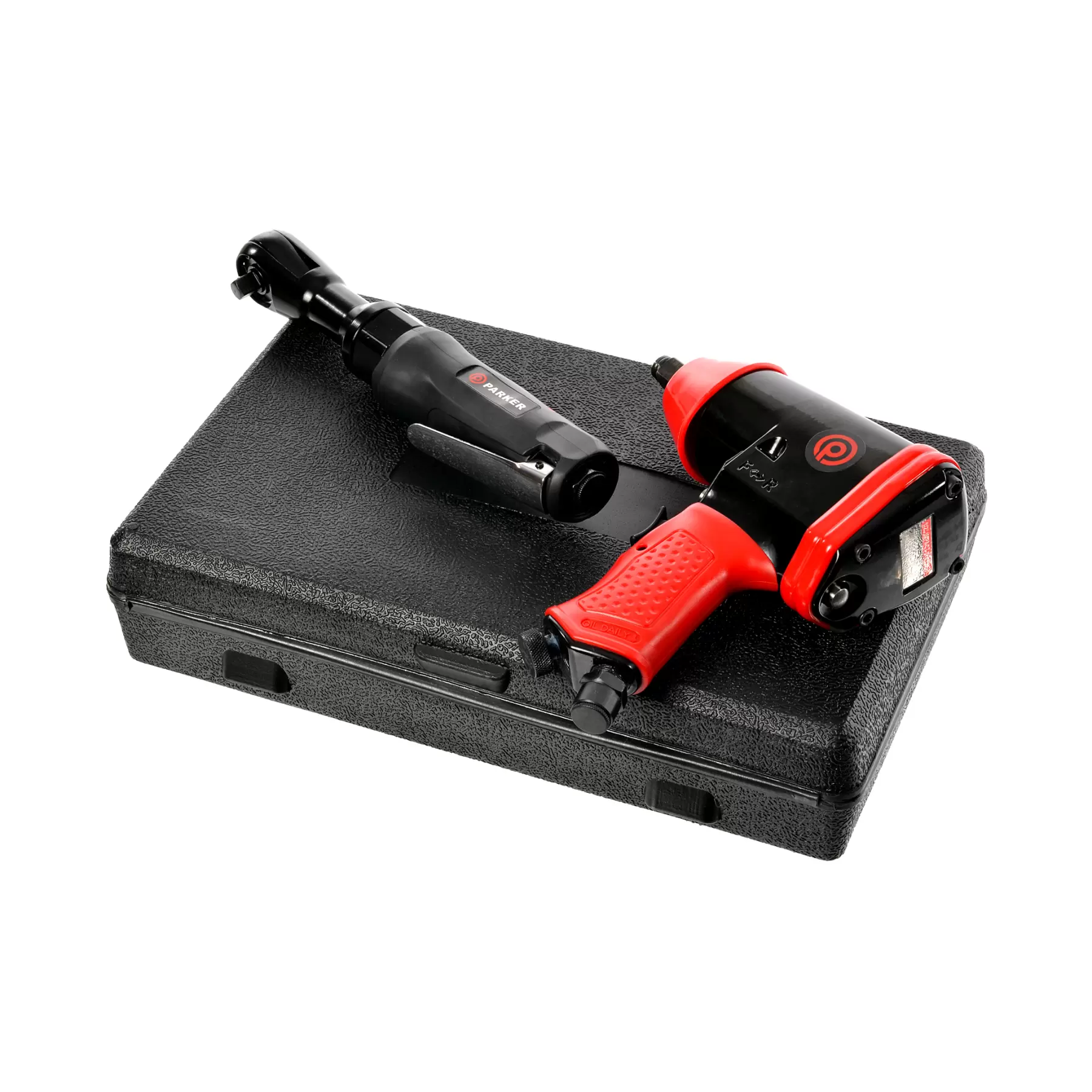 15 Piece 1/2" Air Impact & 3/8" Air Ratchet Wrench Kit - Image 7