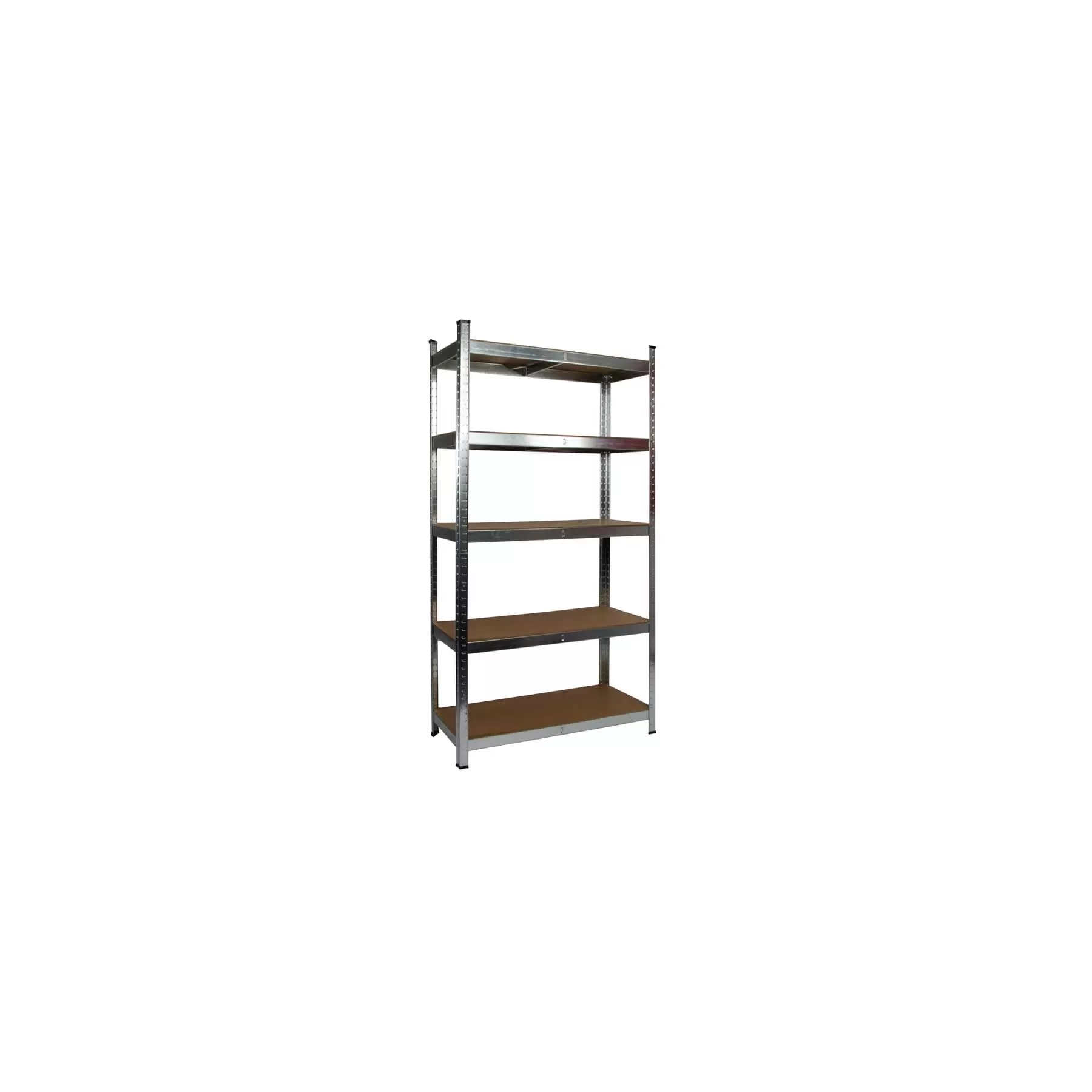 4 x Galvanised Garage Shelving Unit (175KG) - Boltless - Image 4
