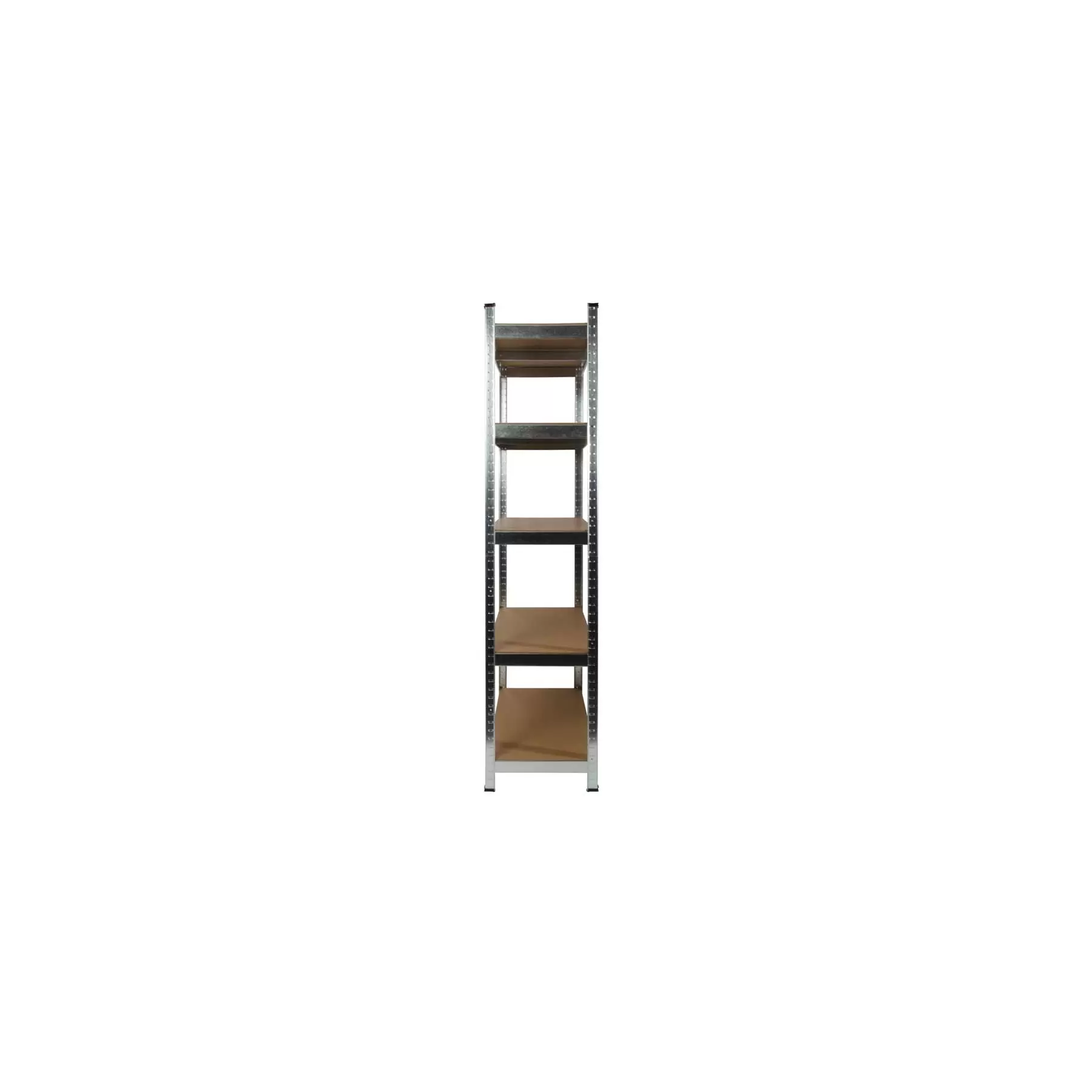 4 x Galvanised Garage Shelving Unit (175KG) - Boltless - Image 5