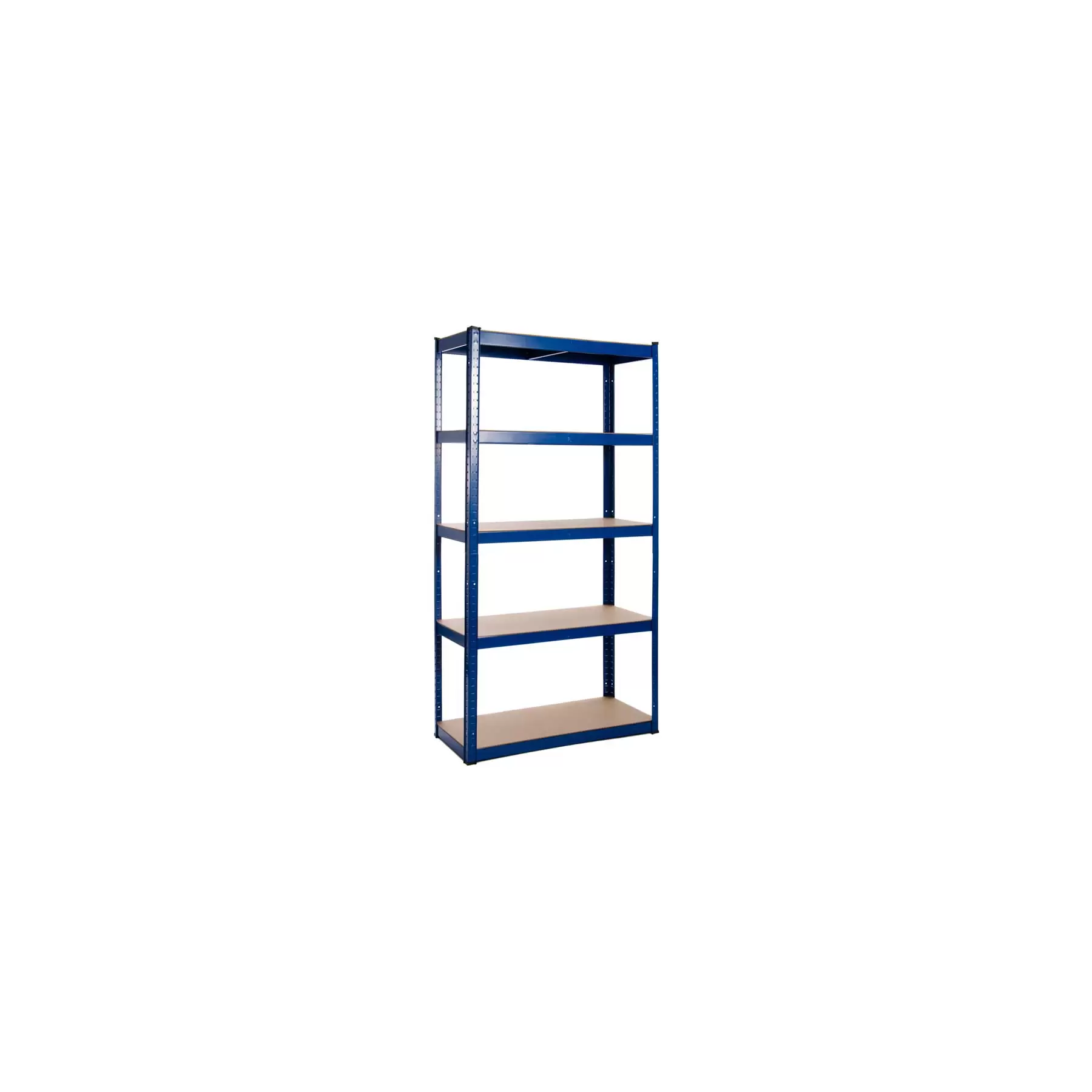 4 x Powder Coated Garage Shelving Unit (175KG) - Boltless - Image 3