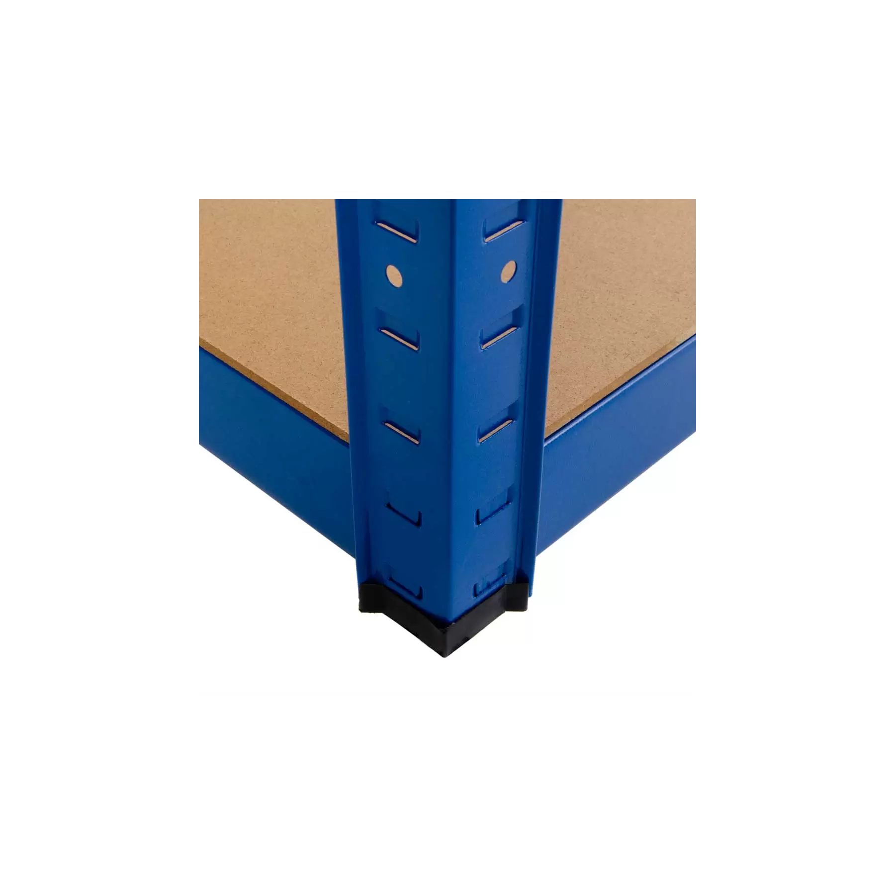 Powder Coated Garage Corner Shelving Unit (175KG) - Boltless - Image 6