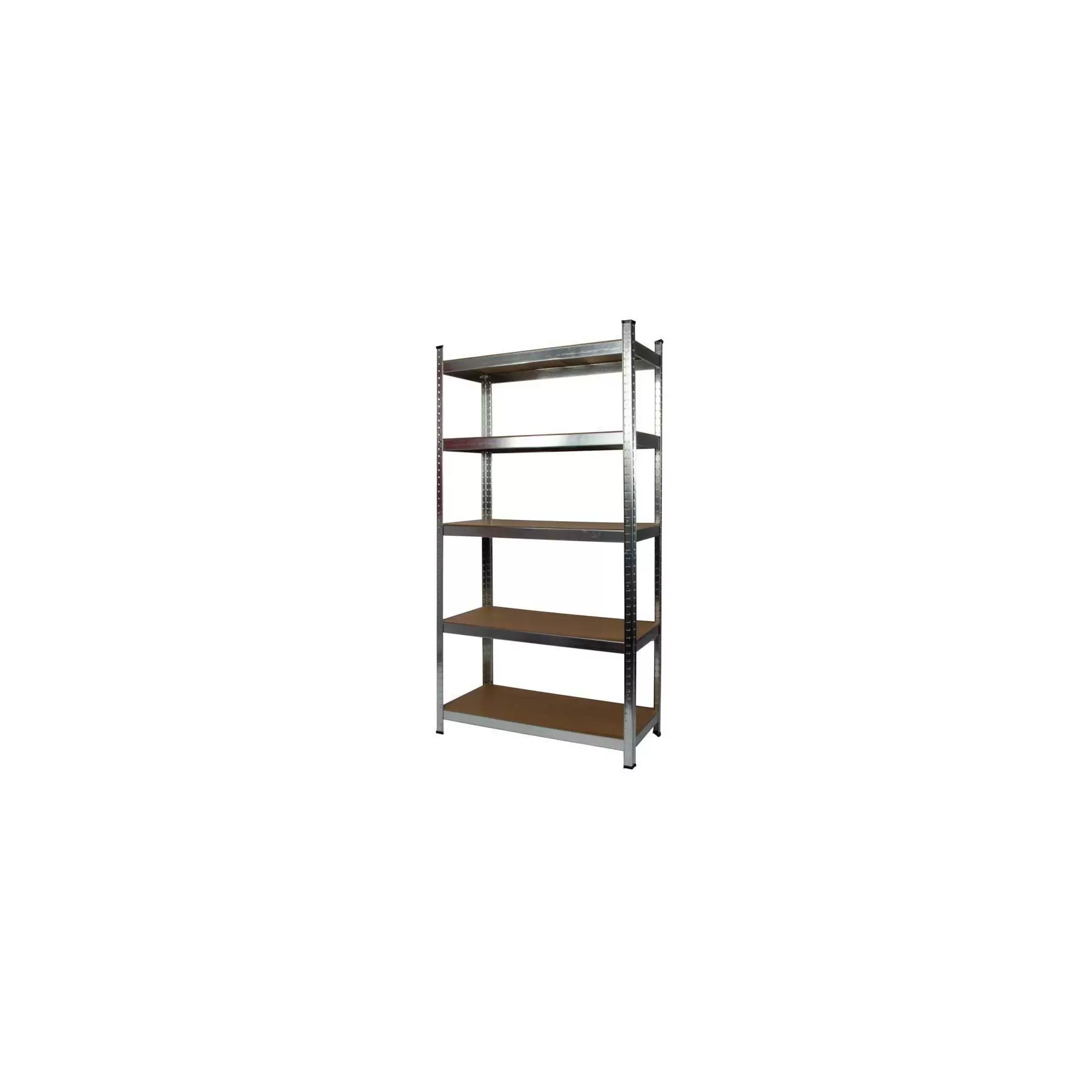 4 x Galvanised Garage Shelving Unit (265KG) - Boltless - Image 4