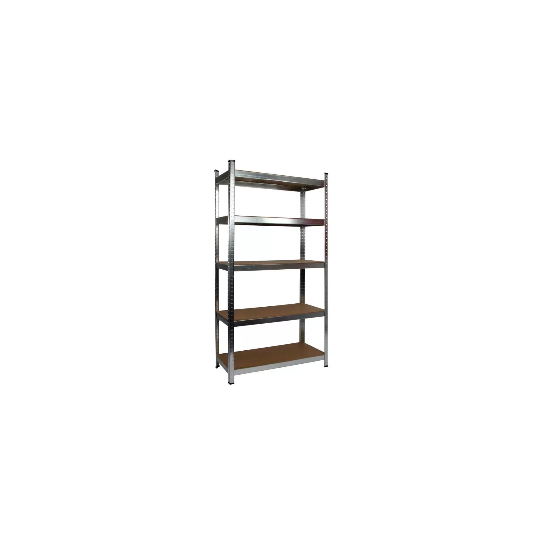 4 x Galvanised Garage Shelving Unit (265KG) - Boltless - Image 3