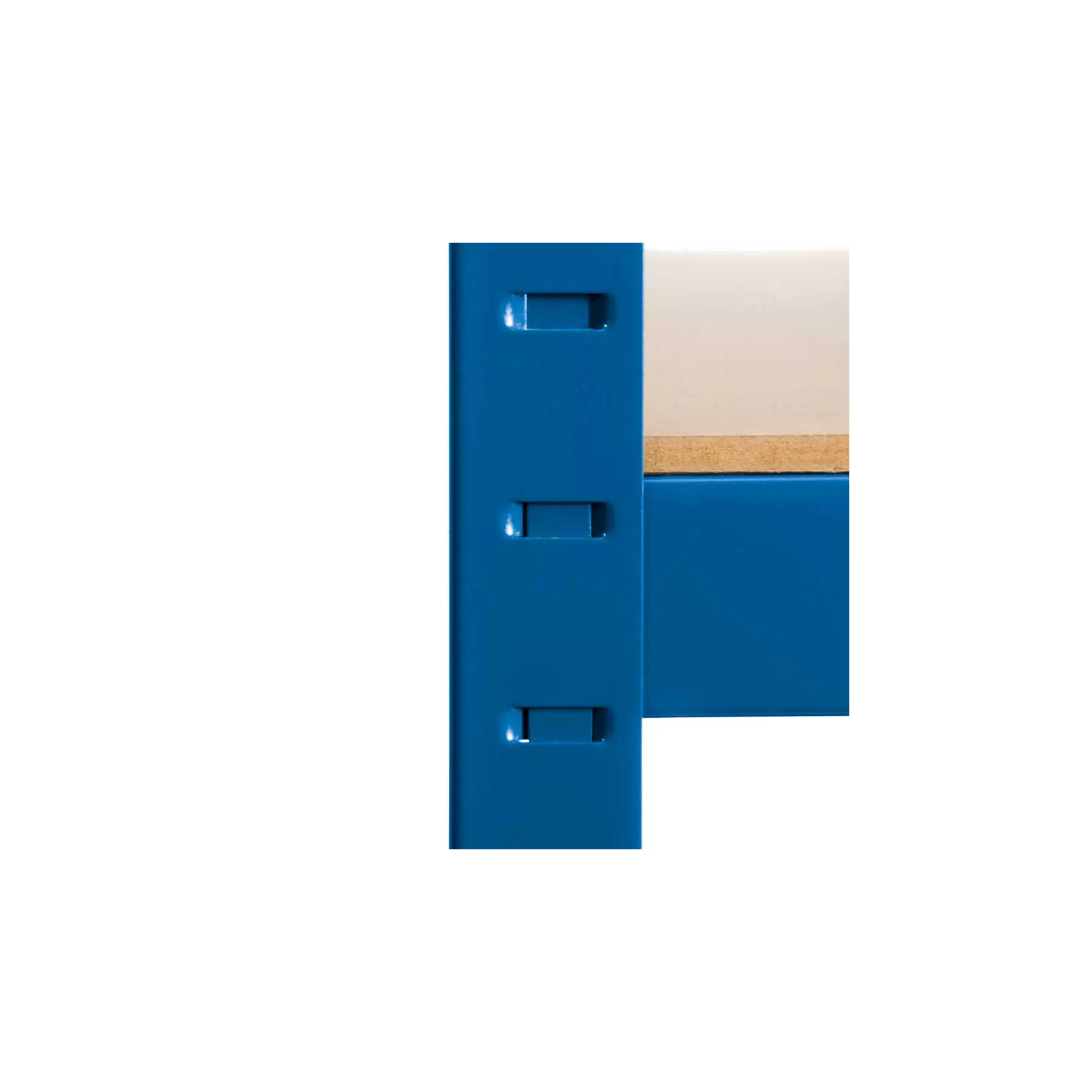 3 x Powder Coated Garage Shelving Unit (265KG) - Boltless - Image 6