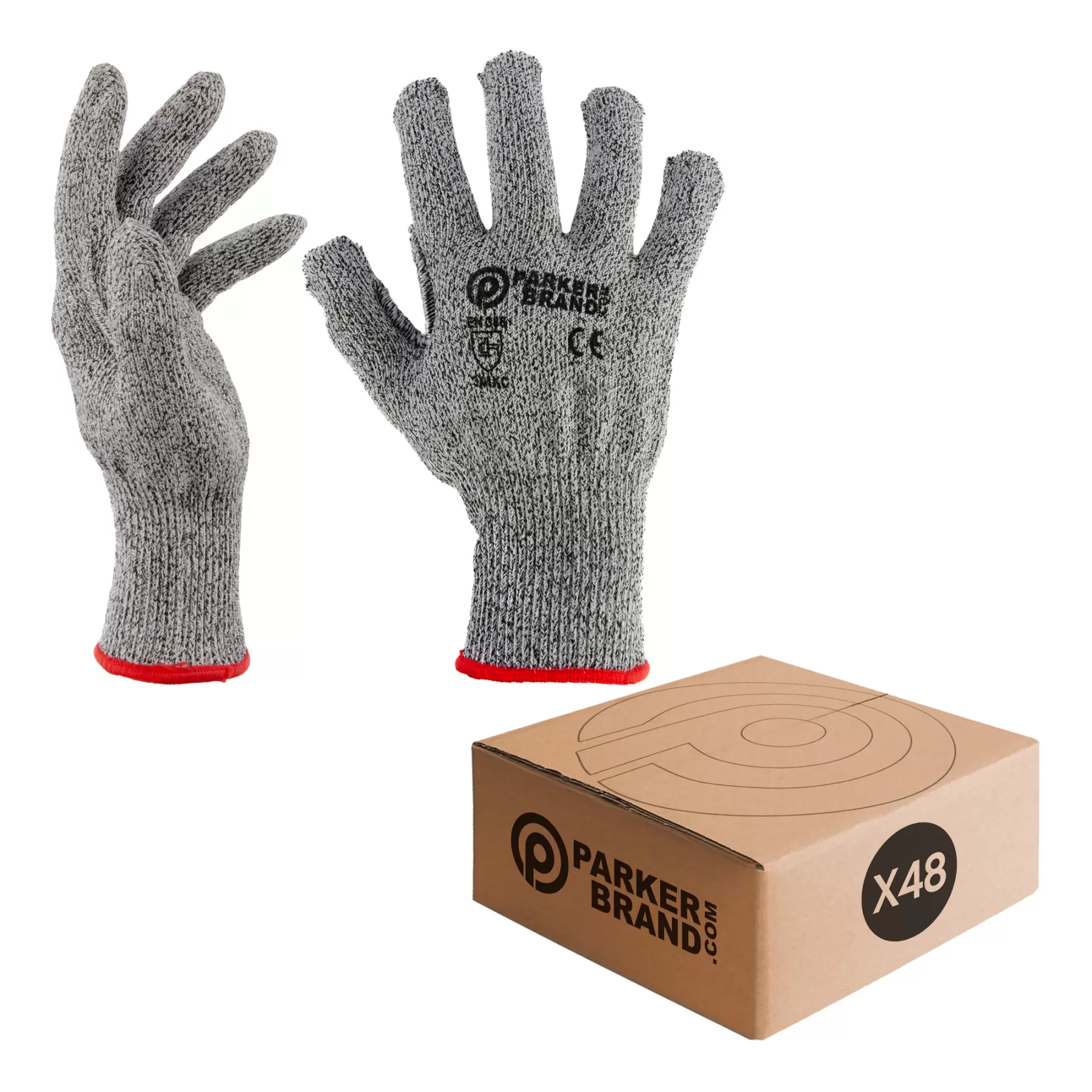 48 x Anti Cut / Safety Work Gloves (Level 5) - Small 48 x Anti Cut / Safety Work Gloves (Level 5) - Small