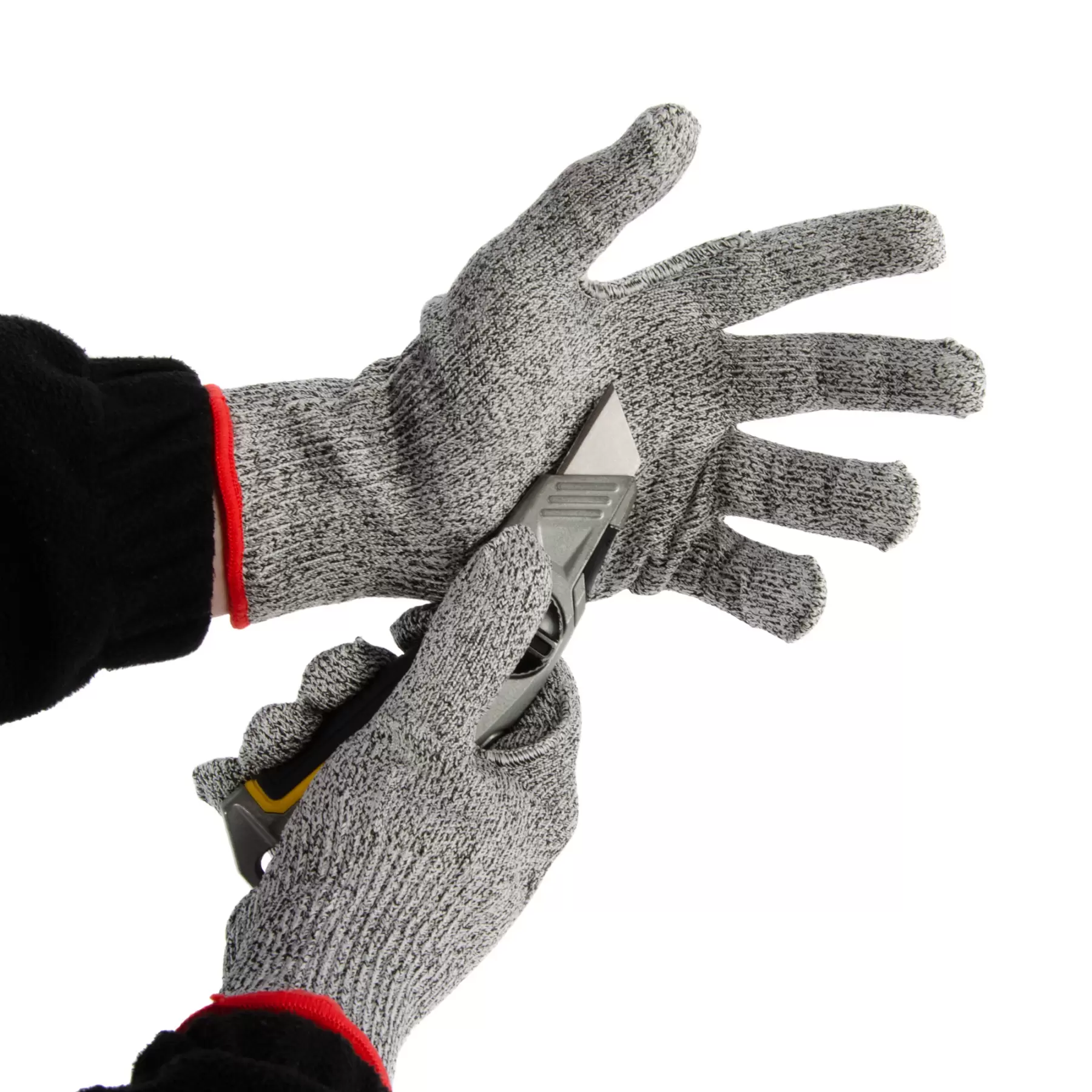 1 x Anti Cut / Safety Work Gloves (Level 5) - Small - Image 2
