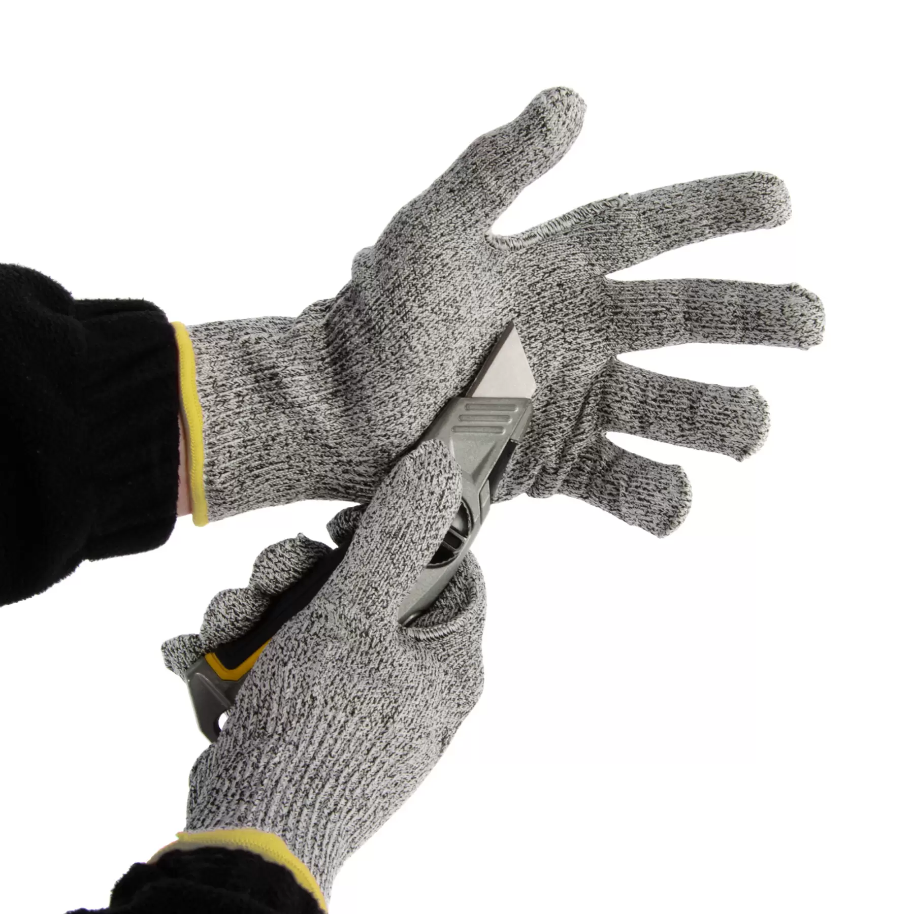 1 x Anti Cut / Safety Work Gloves (Level 5) - Medium - Image 2