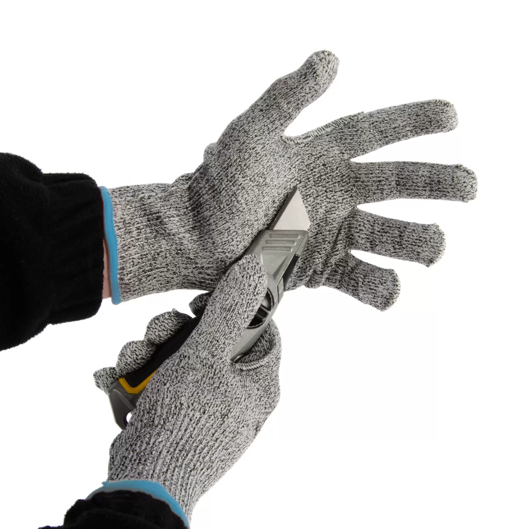 1 x Anti Cut / Safety Work Gloves (Level 5) - Large - Image 2