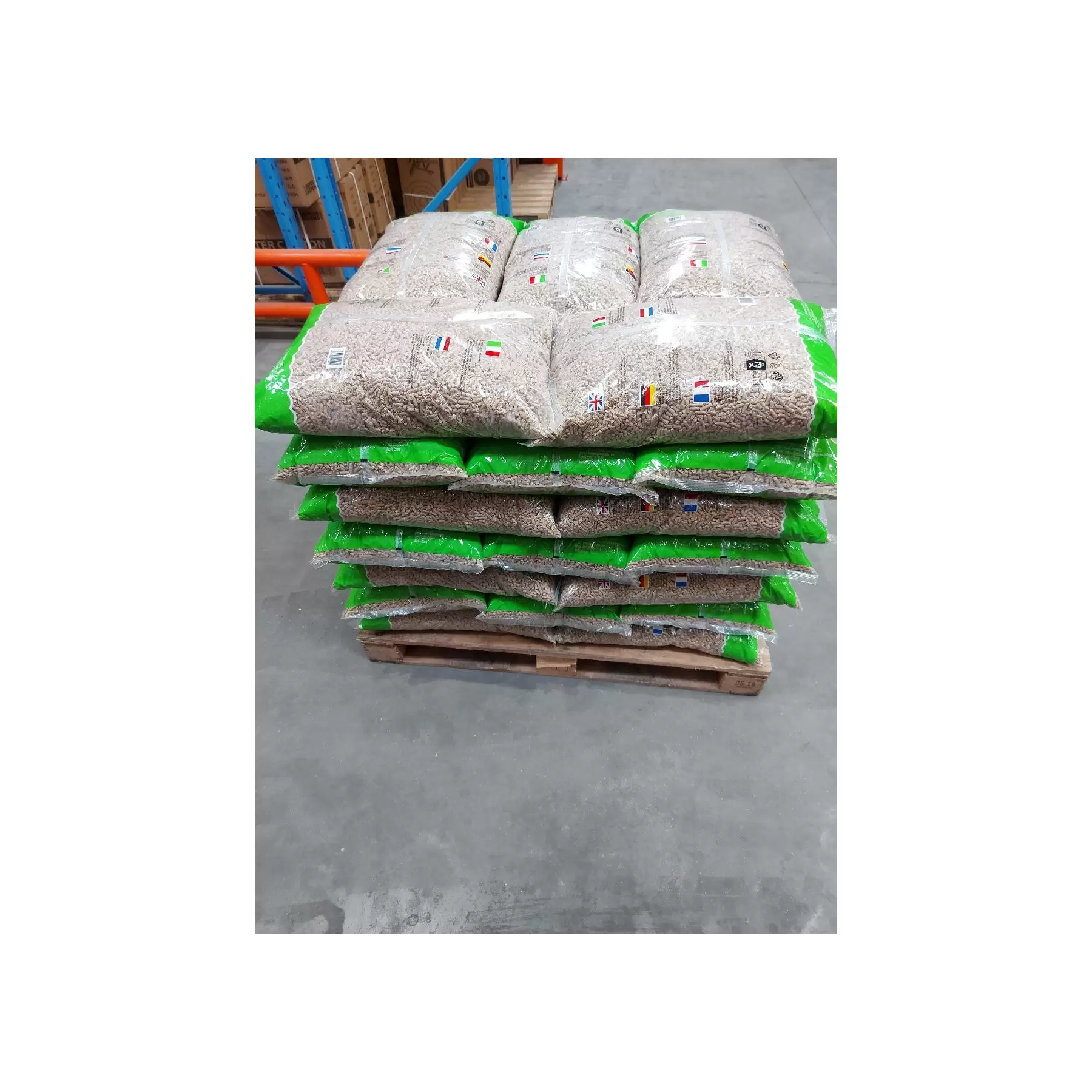 Half Pallet of ENPlus A1 Pellets for Biomass / Pizza Oven (525KG) - Image 4