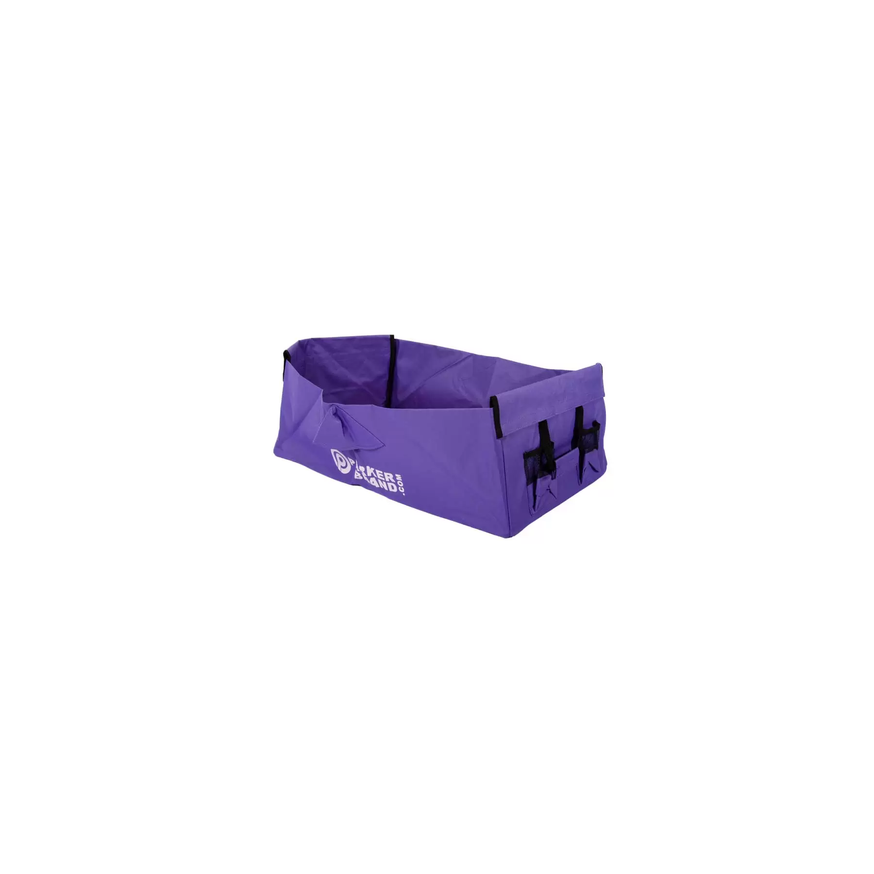 Heavy Duty Foldable Garden Trolley Cart Wagon - Lilac - Image 3