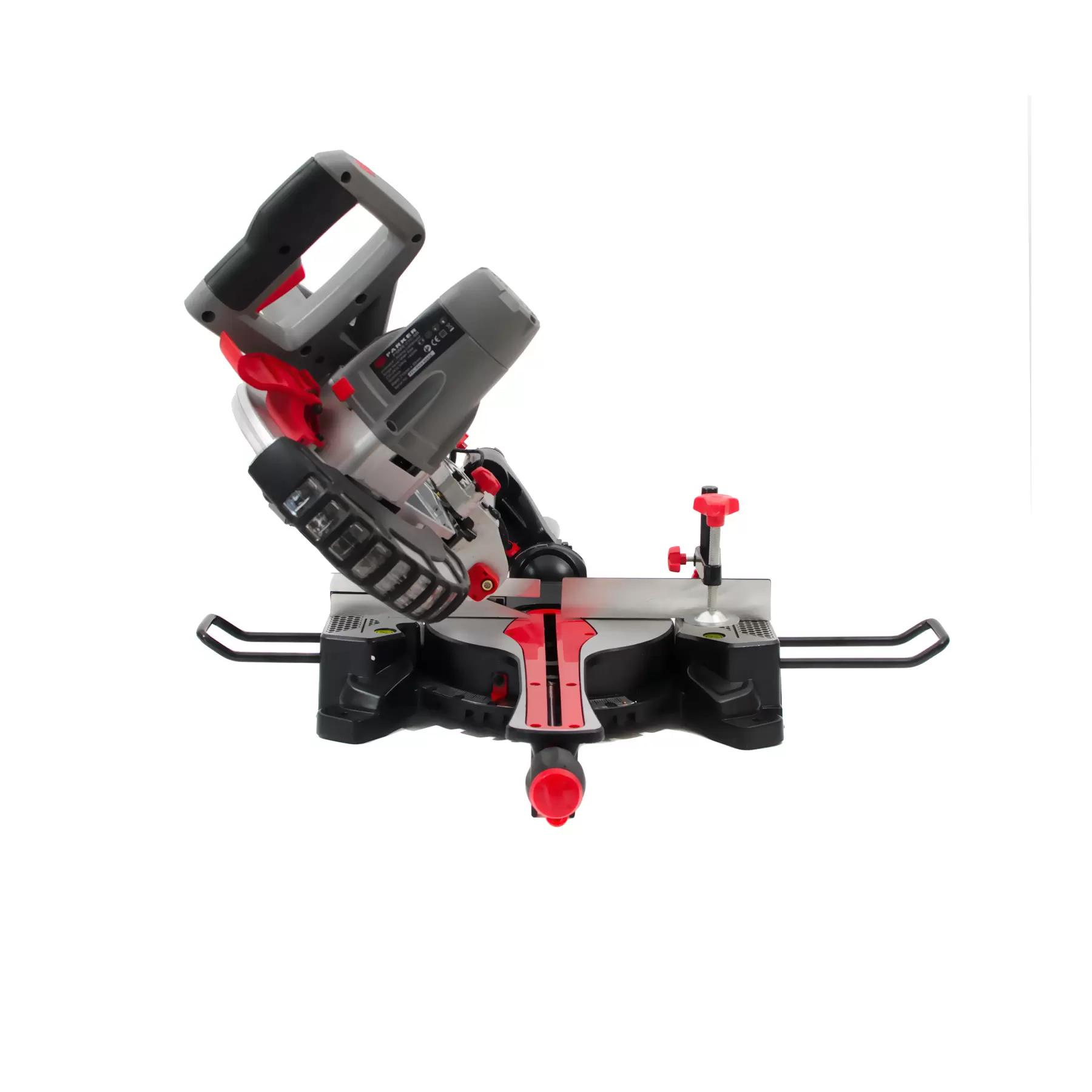 210mm (8") Sliding Compound Mitre Saw - Bevel Cut - Image 6