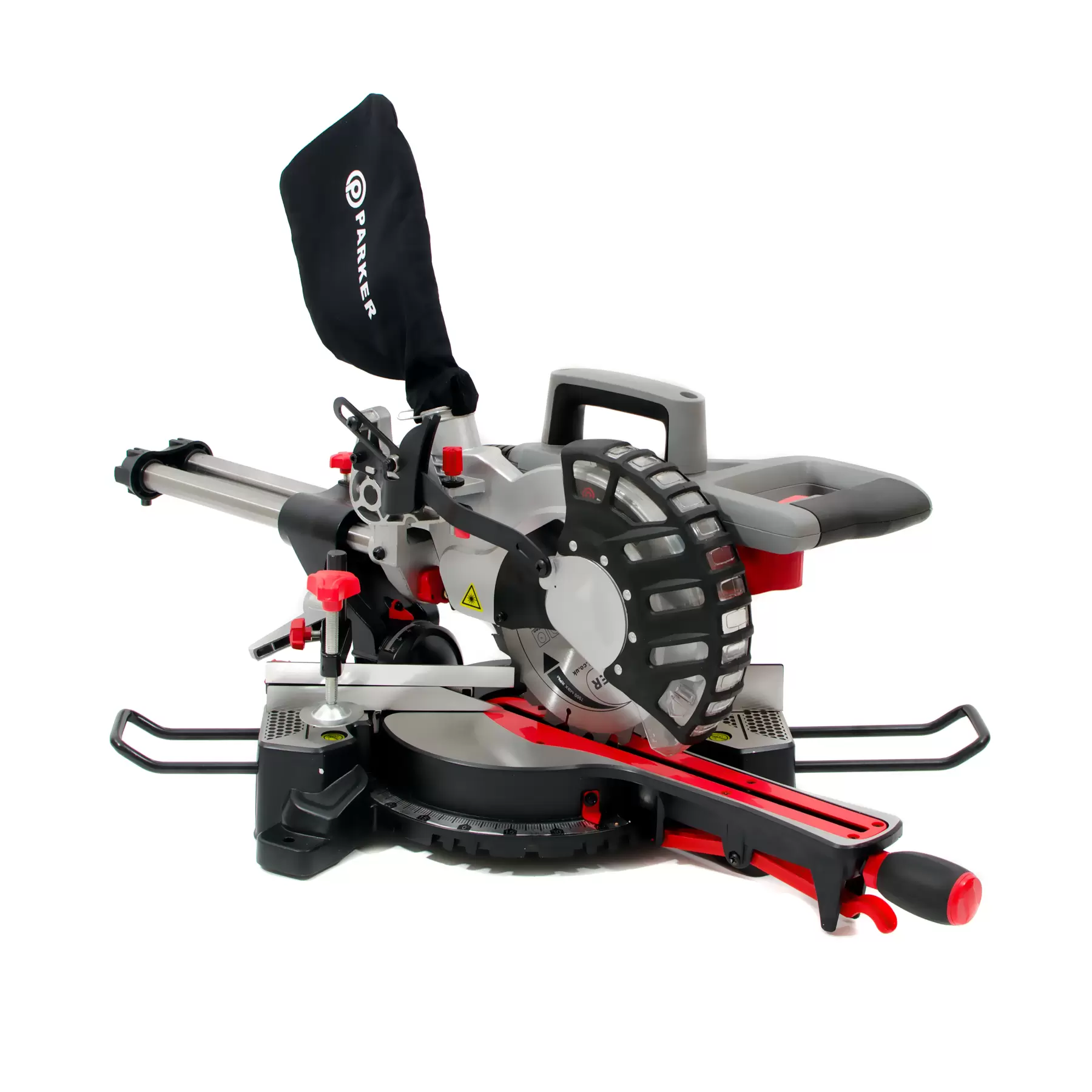 210mm (8") Sliding Compound Mitre Saw - Bevel Cut - Image 7
