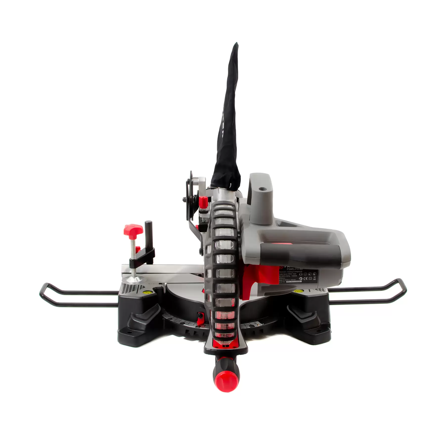 210mm (8") Sliding Compound Mitre Saw - Bevel Cut - Image 9