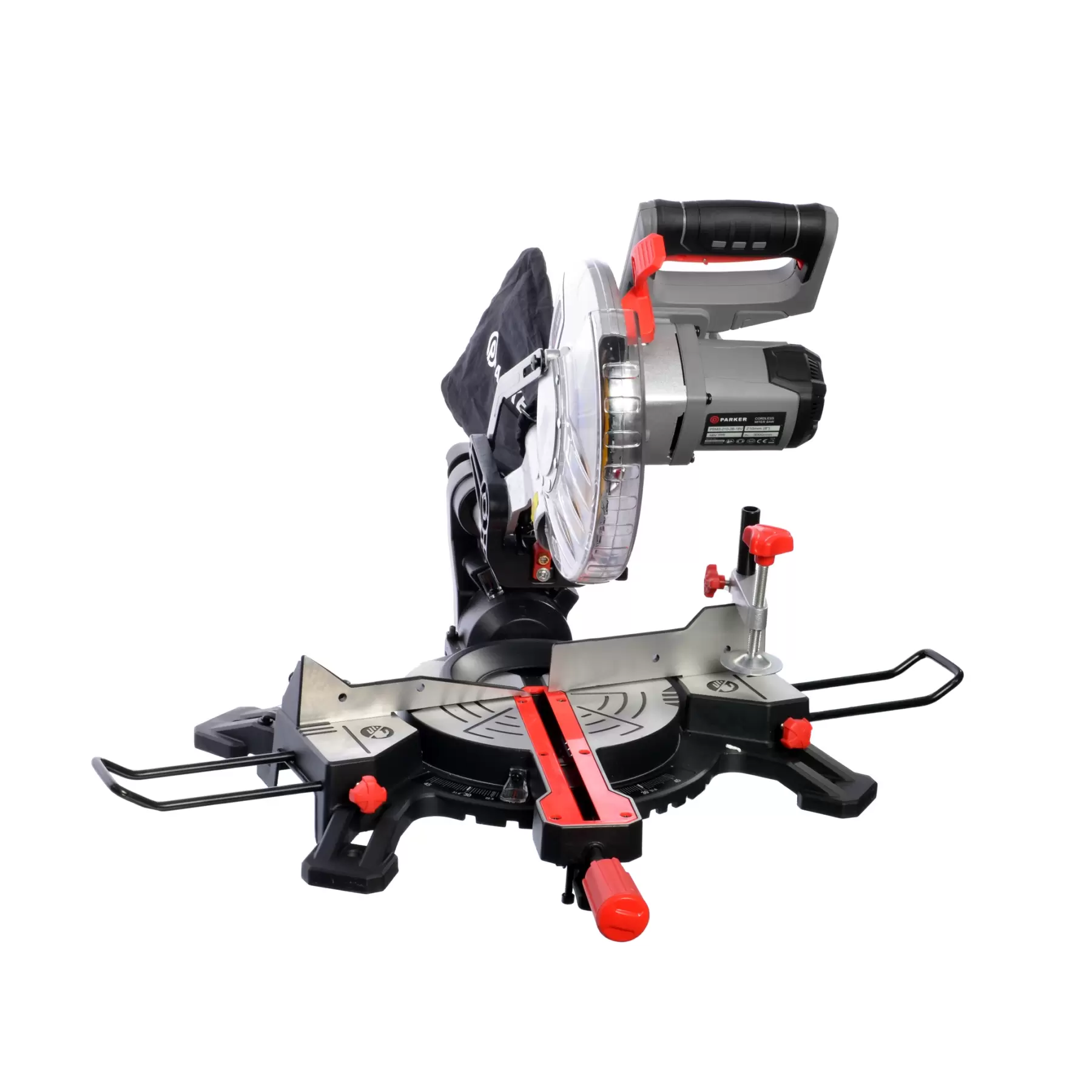 18v - 210mm (8") Cordless Single Bevel Mitre Saw - Image 3