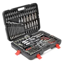 215 Piece Professional Socket Set - 1/2" 3/8" 1/2" DR / Ratchet Spanners / Torx + More
