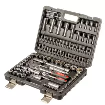 108 Piece 1/4" & 1/2" DR Socket Set + Torx
