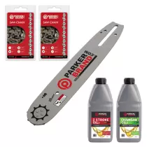 10" Bundle Pack - Bar and 2 x Saw Chain (40 Links) + Oils