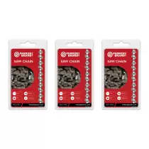3 Pack of 18" Chainsaw Chains - 72 Link