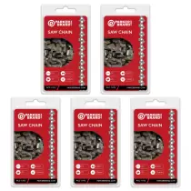 5 Pack of 18" Chainsaw Chains - 72 Link