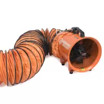 12 Inch Portable Ventilation Fan and PVC Ducting