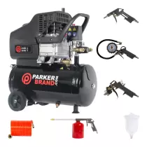 24 Litre Air Compressor & Tool Kit - 9.6 CFM, 2.5 HP, 24L