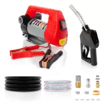 12V Portable Diesel Transfer Fuel Pump Kit 12V - With Automatic Nozzle
