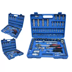 94 Piece1/4" & 1/2" DR Socket Set + Torx