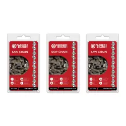 3 Pack of 16" Chainsaw Chains - 66 Link