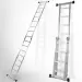 4.7m Aluminium Multi Purpose Extension Ladder / Step / Scaffolding - Thumbnail 16