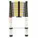 Telescopic 3.8M Aluminium DIY Foldable Extendable Builders Multi Purpose Ladder - Thumbnail 1