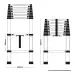 Telescopic 3.2M Aluminium DIY Foldable Extendable Builders Multi Purpose Ladder - Thumbnail 5