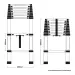 Telescopic 3.8M Aluminium DIY Foldable Extendable Builders Multi Purpose Ladder - Thumbnail 6