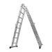 4.7m Aluminium Multi Purpose Extension Ladder / Step / Scaffolding - Thumbnail 3