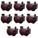 8 x Central Heating Circulating / Circulator Pumps - Replaces Grundfos 15-50 / Myson / DAB (Plumbers Pack)
