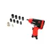 15 Piece 1/2" Air Impact & 3/8" Air Ratchet Wrench Kit - Thumbnail 3
